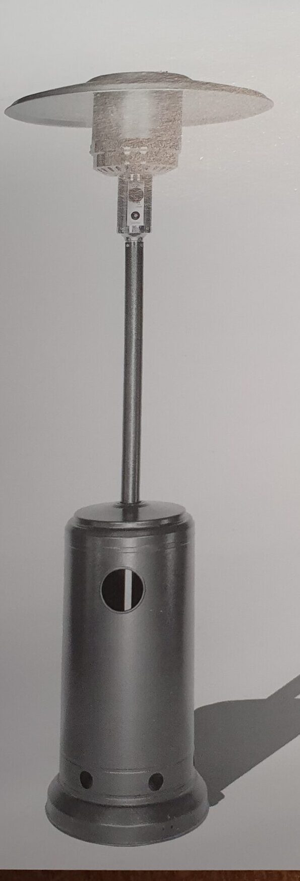 Gas Patio Heater Silver ExtraGas