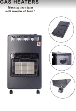 Extra Gas Foldable LPG Cabinet Heater